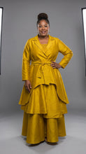 Load image into Gallery viewer, Olive Architectural Dress — view 1
