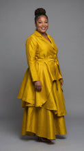 Load image into Gallery viewer, Olive Architectural Dress — view 2
