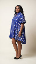 Load image into Gallery viewer, Navy Polkadot Dress — view 1
