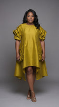Load image into Gallery viewer, Lime Statement Dress — view 3
