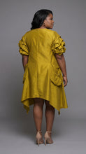 Load image into Gallery viewer, Lime Statement Dress — view 4

