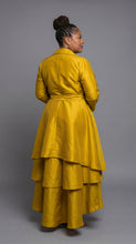 Load image into Gallery viewer, Olive Architectural Dress — view 4
