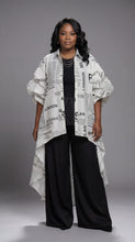Load image into Gallery viewer, Newspaper Print Dress — view 3
