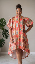 Load image into Gallery viewer, Coral Statement Dress
