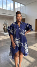 Load image into Gallery viewer, Navy Floral Dress
