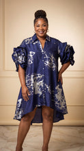 Load image into Gallery viewer, Navy Floral Dress
