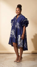 Load image into Gallery viewer, Navy Floral Dress
