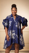 Load image into Gallery viewer, Navy Floral Dress
